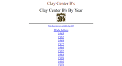 Desktop Screenshot of cc-bs.claycenter.info